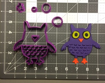 Halloween Owl 100 Cookie Cutter Set