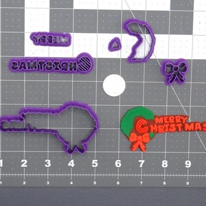 Merry Christmas 266-E257 Cookie Cutter Set