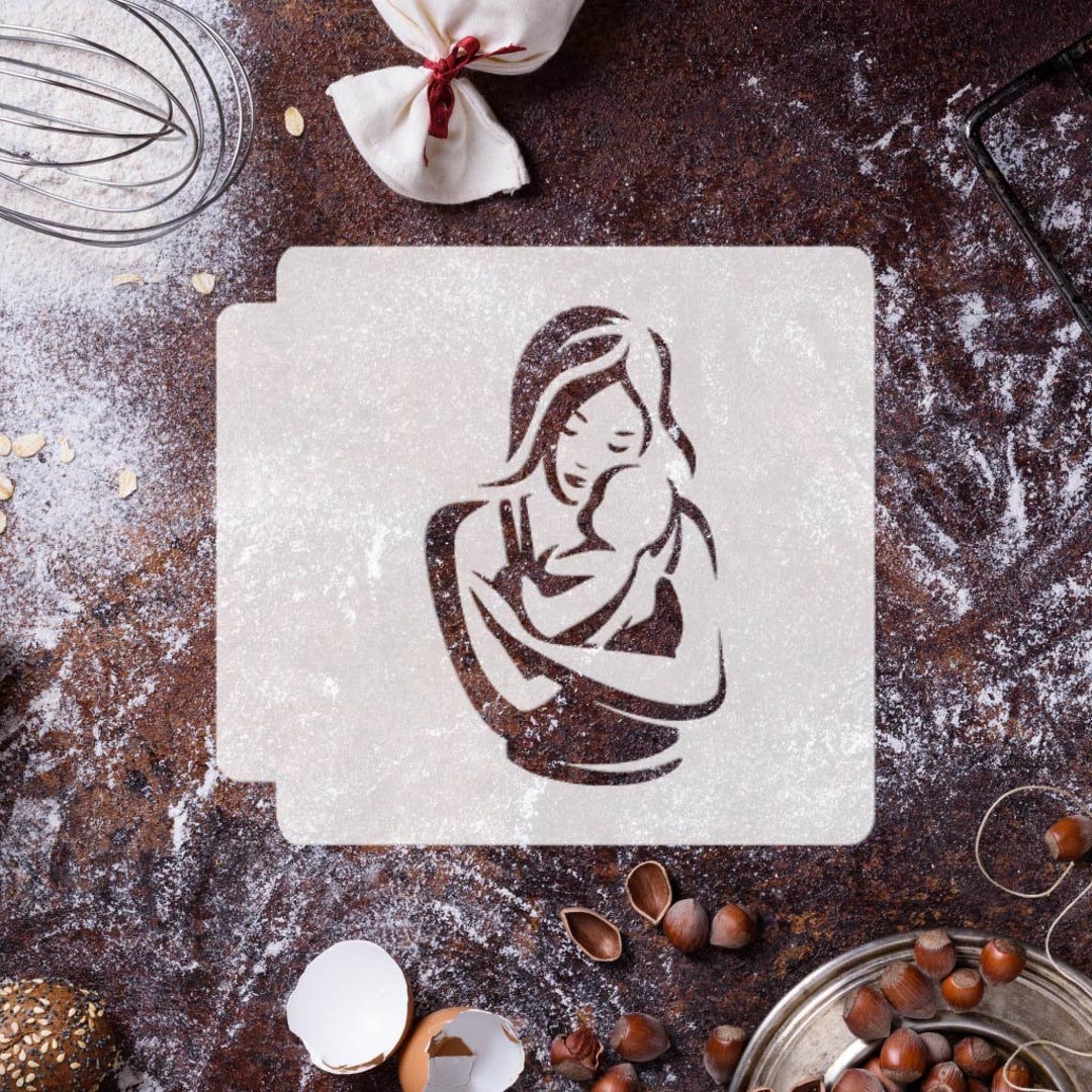 Mother and Baby 783-H675 Stencil - Etsy
