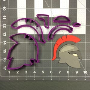 Roman Helmet 266-252 Cookie Cutter Set