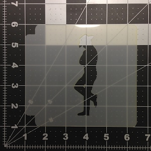 Cowboy 100 Stencil