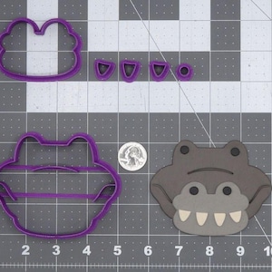Crocodile Head 266-L941 Cookie Cutter Set
