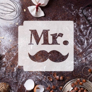 Mustache Mr 783-G665 Stencil