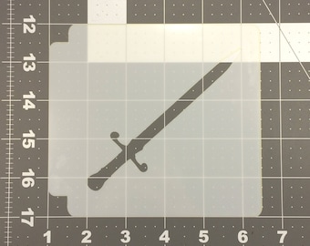 Sword 102 Stencil