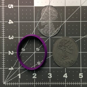 Skull 100 Cookie Cutter and Stamp