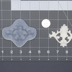 Damask Feature 745-046 Silicone Mold