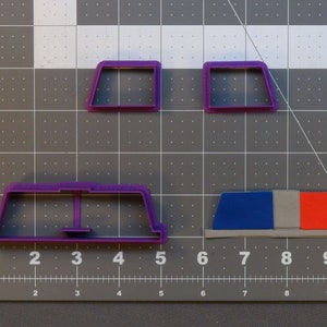 Police Siren 266-A702 Cookie Cutter Set