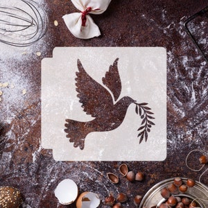 Dove with Olive Branch 783-C449 Stencil