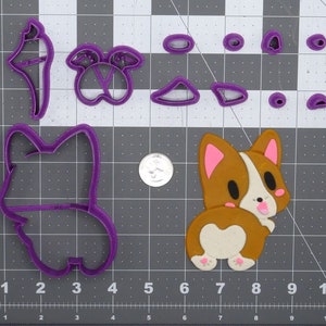 Dog - Corgi Butt 266-D833 Cookie Cutter Set