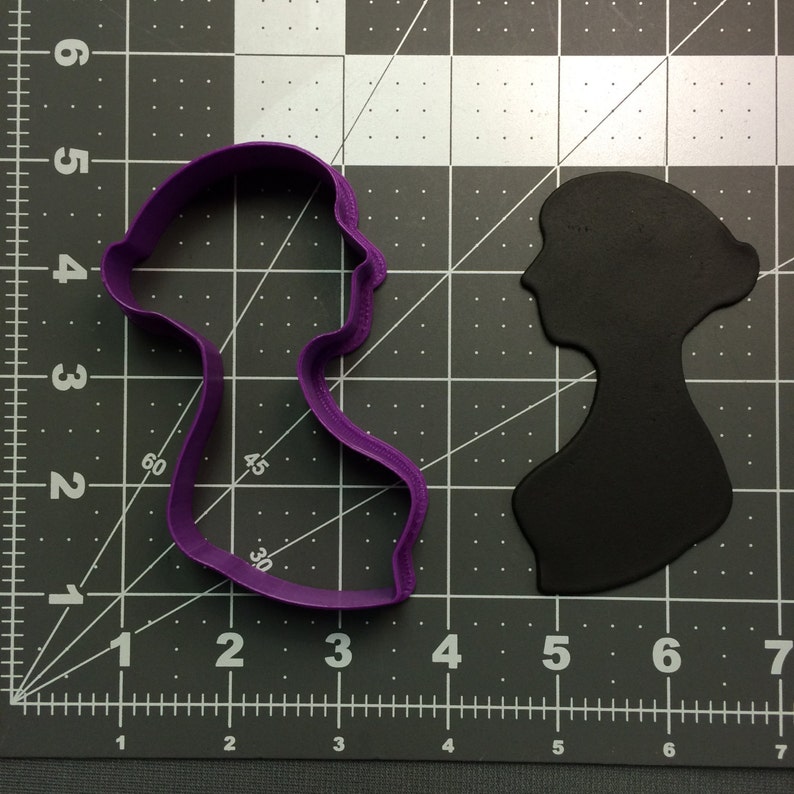 Female Silhouette 100 Cookie Cutter Etsy