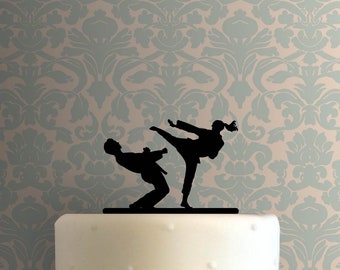 Karate Martial Arts 225-B786 Cake Topper