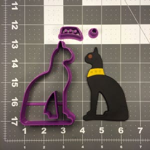 Egyptian Cat 100 Cookie Cutter Set