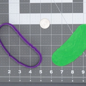 Pickle 266-C792 Cookie Cutter Silhouette