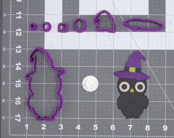 Halloween - Owl Witch 266-J353 Cookie Cutter Set
