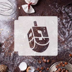 Chanukka - Dreidel 783-E345 Schablone