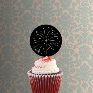 Fireworks 228-366 Cupcake Topper