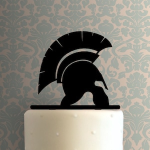 Spartan Soldier Helmet 225-A025 Cake Topper