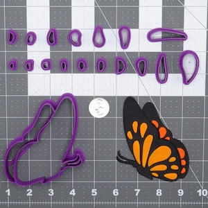 Butterfly 266-E457 Cookie Cutter Set