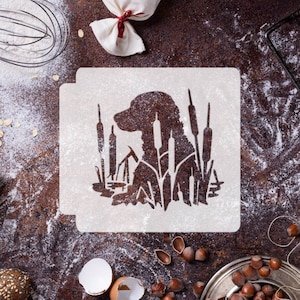 Hunting Dog 783-F809 Stencil