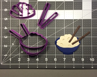 Rice Bowl 100 Cookie Cutter Set