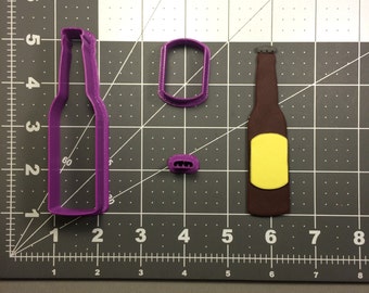 Bier Flasche 100 Cookie Cutter Set