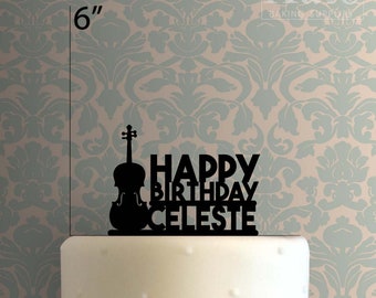 Benutzerdefinierte Cello Birthday 225-462 Cake Topper