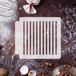 Pattern - Small Stripes 783-C410 Stencil