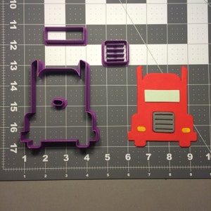 Semi Truck 100 Cookie Cutter Set