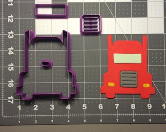 Semi Truck 100 Cookie Cutter Set