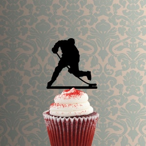 Hockey Player 228-603 Cupcake Topper