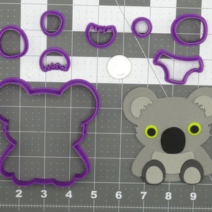 Koala Body 266-D263 Cookie Cutter Set