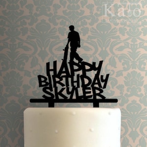 Custom Skater Happy Birthday 225-539 Taarttopper