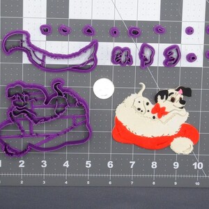 Christmas - Dalmation Dog 266-E341 Cookie Cutter Set