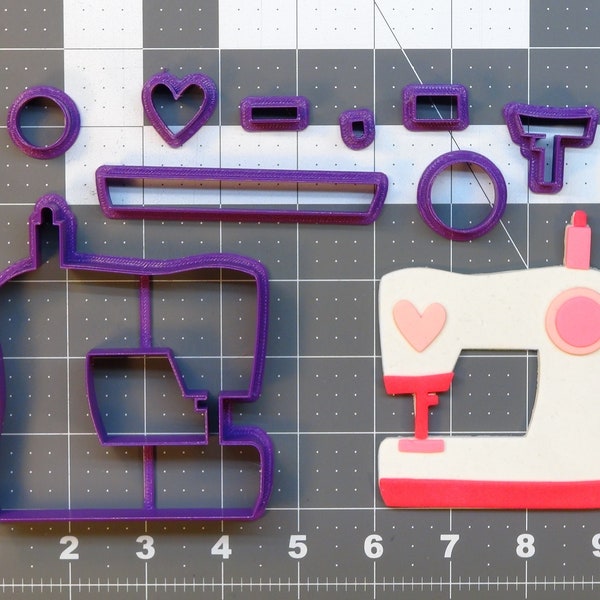 Sewing Machine 266-789 Cookie Cutter Set