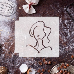 Woman 783-G990 Stencil