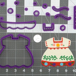 Cinco de Mayo Dress 266-D027 Cookie Cutter Set