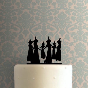 Halloween - Witch Circle 225-B184 Cake Topper