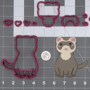 Ferret Body 266-L315 Cookie Cutter Set
