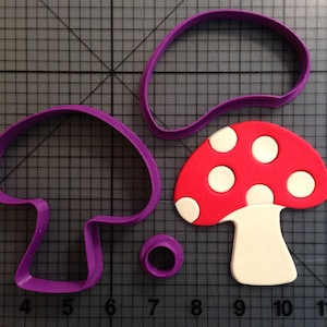 Mushroom Cookie Cutter Set