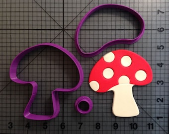 Paddestoel Cookie Cutter Set