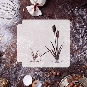 Cattail Plant 783-D092 Stencil