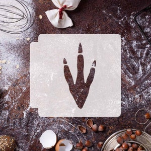 Dinosaur Footprint 783-C551 Stencil