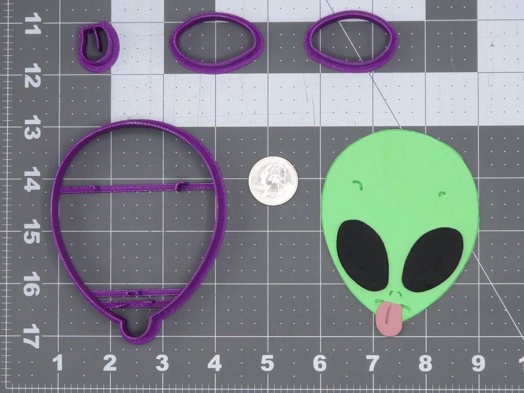 Alien Head 266-I336 Cookie Cutter Set - Etsy