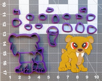 Saber Tooth Tiger 266-857 Cookie Cutter Set