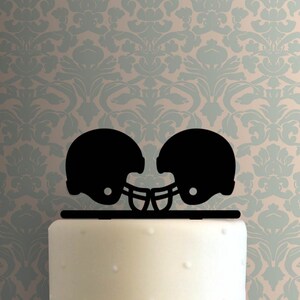 Football Helmets 225-A789 Cake Topper