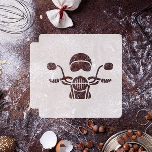 Motorcycle Front 783-D053 Stencil