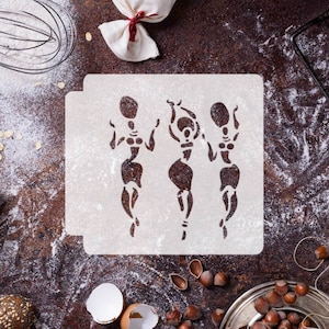 African Women 783-E524 Stencil