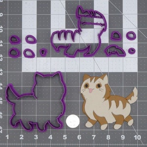 Cat 266-K070 Cookie Cutter Set