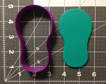 Flip Flop Silhouette 266-A754 Cookie Cutter