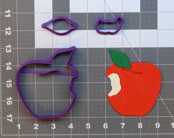 Angebissene Apfel 266-A318 Cookie Cutter Set
